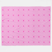 Love Hearts - Seamless Pattern 14 Fleece Deken (Voorkant (Horizontaal))