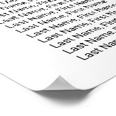 Love Hearts Seast Chart Poster (Hoek)