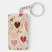 Love Hearts Sleutelhanger (achterkant)