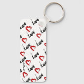 Love Hearts Sleutelhanger (Achterkant)