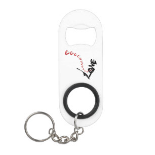 Love Hearts Sleutelhanger Bottle Opener Mini Flessenopener
