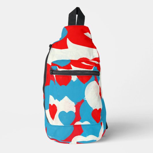 Love Hearts Sling Bag (Voorkant)