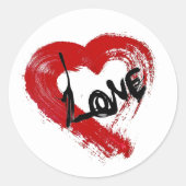 Love Hearts Sticker (Voorkant)