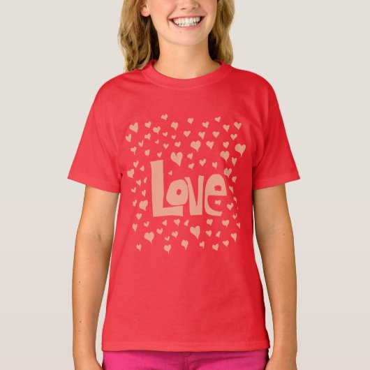 Love Hearts T-shirt (Voorkant)