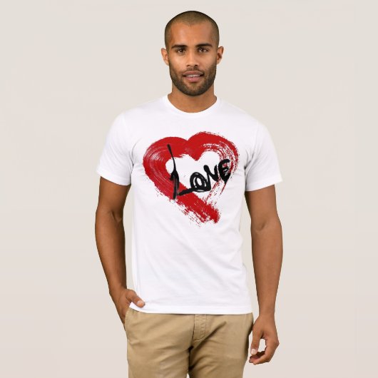 Love Hearts T-shirt (Voorkant volledig)