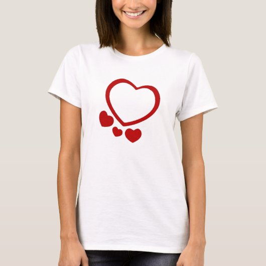 Love Hearts T-Shirt (Voorkant)