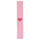 Love Hearts Table Runner Sweet Valentine Gift Lange Tafelloper (Voorkant)