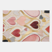 Love Hearts Theedoek (Horizontaal)