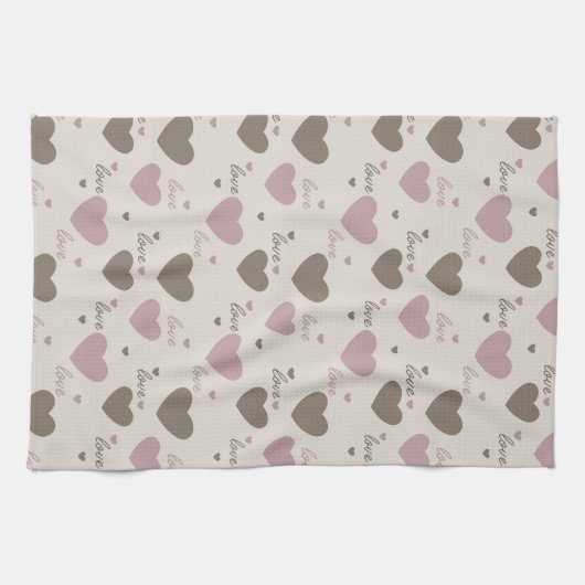 Love Hearts Theedoek (Horizontaal)