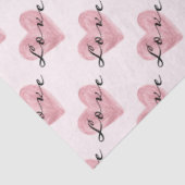 Love Hearts Tissuepapier (Detail)