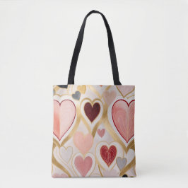 Love Hearts Tote Bag
