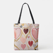 Love Hearts Tote Bag (Achterkant)