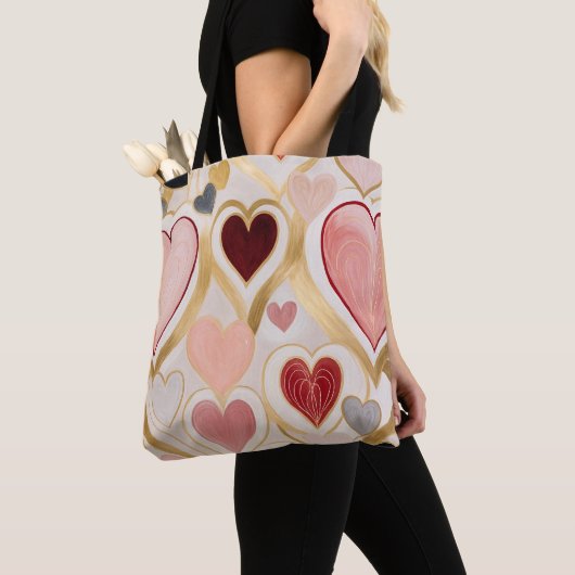 Love Hearts Tote Bag (Dichtbij)