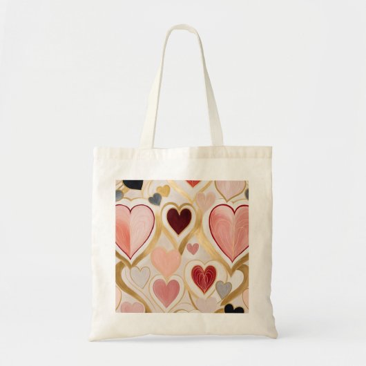 Love Hearts Tote Bag (Voorkant)