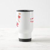 Love & Hearts Travel Mug Reisbeker (Center)