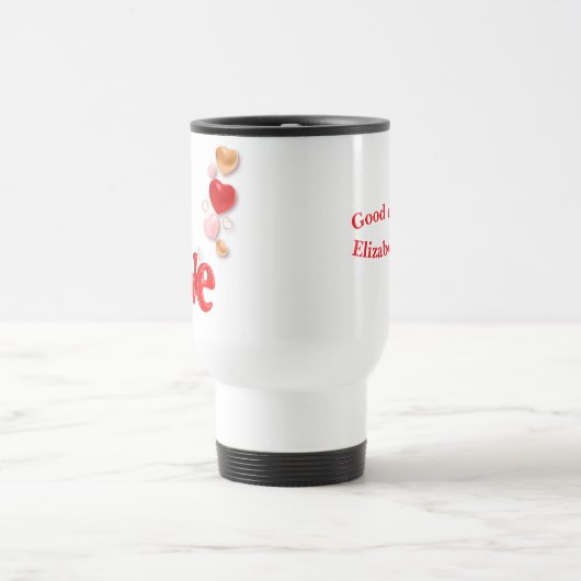 Love & Hearts Travel Mug Reisbeker (Center)