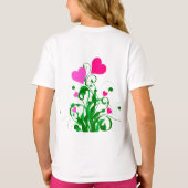 Love Hearts Tree T-shirt (Achterkant)