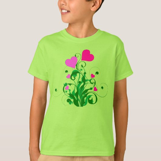 Love Hearts Tree T-shirt (Voorkant)