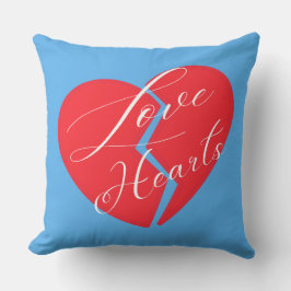 Love Hearts Valentijn Kussen