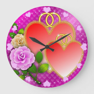 Love Hearts Valentijnsdag-20362 Grote Klok