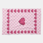 Love Hearts Valentijns's Decor Theedoek (Horizontaal)