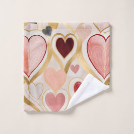 Love Hearts Washandje