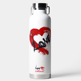 Love Hearts Water Bottle Waterfles