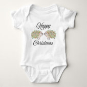 Love Hedghogs Christmas Romper (Voorkant)