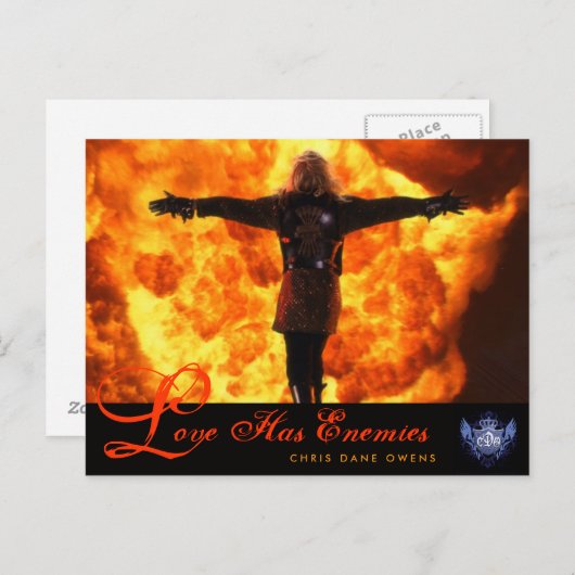 LOVE HEEFT ENEMIES - Briefkaart (Voorkant / Achterkant)