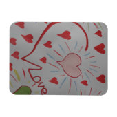 Love Heft Flexible Photo Magnet Magneet (Horizontaal)