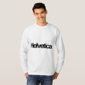 Love Helvetica Hooded T-shirt (Voorkant volledig)