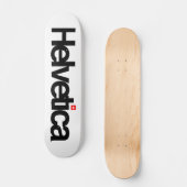 Love Helvetica Skateboard pro01 (Voorkant)
