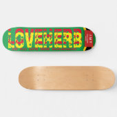 LOVE HERB JMTJ 8 1/4" Skateboard Deck (Horizontaal)