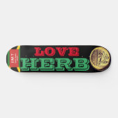 LOVE HERB Skateboard (Horizontaal)