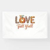Love Herfst Y'all Herfst Spandoek (Horizontaal)