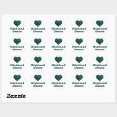 Love Highland Dance Ronde Sticker (Vel)