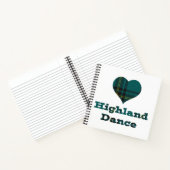 Love Highland Dance (tartan on back) Notitieboek (Binnen)