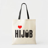 Love hijab tote bag (Voorkant)