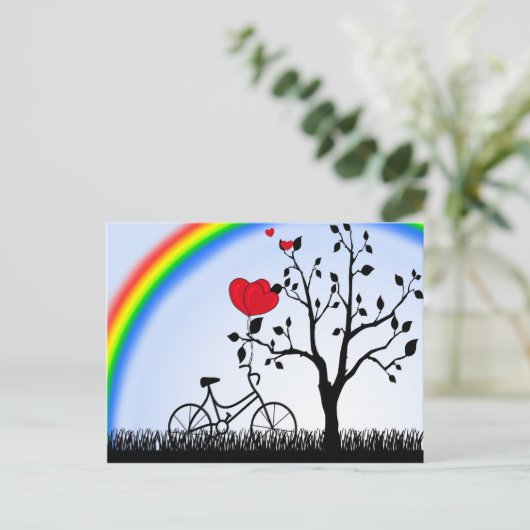 Love Hill Briefkaart (Staand voorkant)