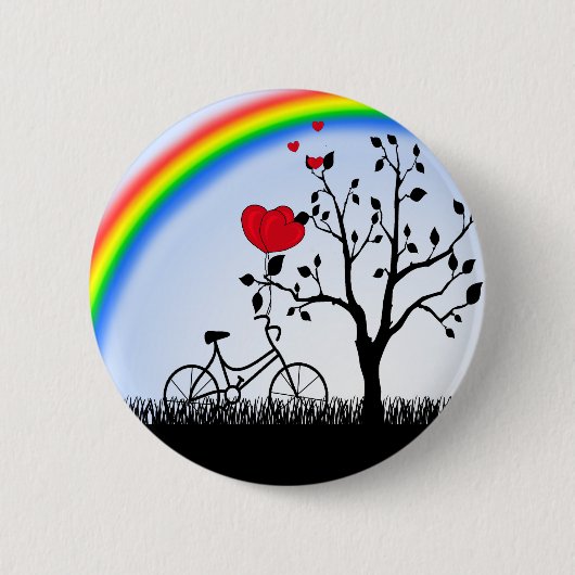 Love Hill Ronde Button 5,7 Cm (Voorkant)