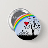Love Hill Ronde Button 5,7 Cm (Voorkant /achterkant)