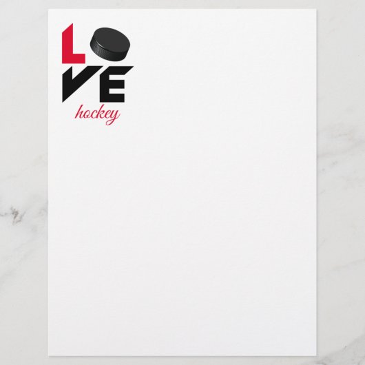 Love hockey (Voorkant)