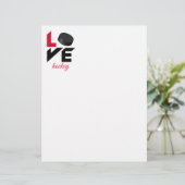 Love hockey (Staand voorkant)