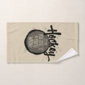 Love Hockey Bad Handdoek (Handdoek)