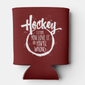 Love Hockey Blikjeskoeler (Achterkant)