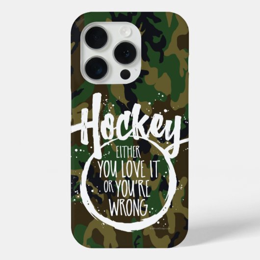 Love Hockey Case-Mate iPhone Case (Achterkant)
