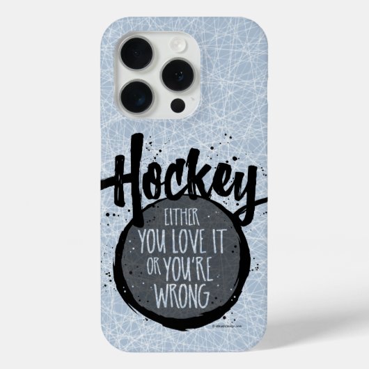 Love Hockey Case-Mate iPhone Case (Achterkant)