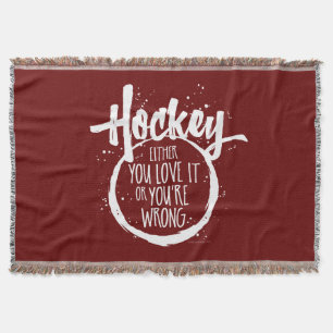 Love Hockey Deken