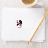 Love hockey etiket (Insitu)