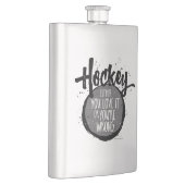 Love Hockey Flask Flacon (Rechts)